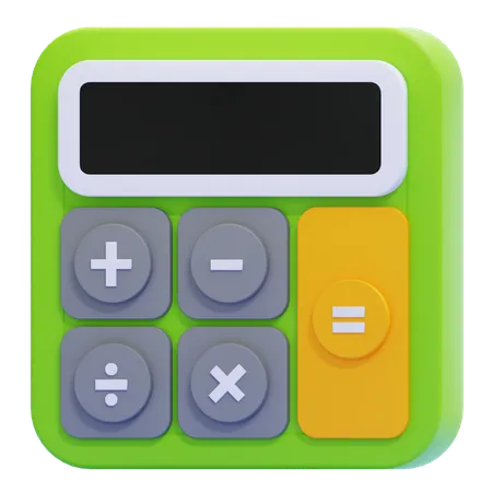 Calculadora  3D Icon