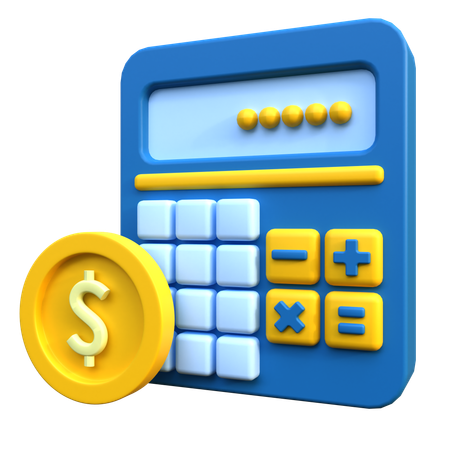 Calculadora  3D Icon