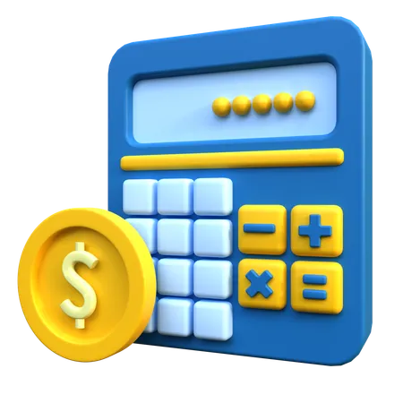 Calculadora  3D Icon