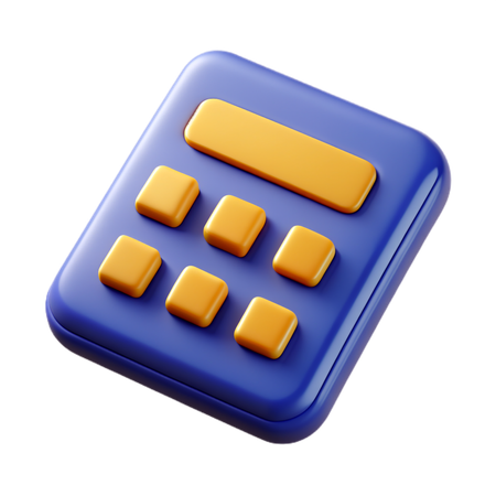 Calculadora  3D Icon