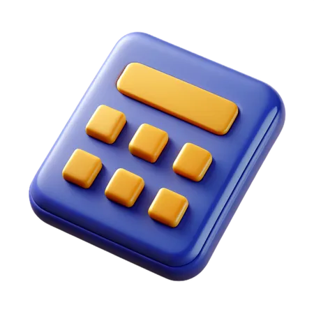 Calculadora  3D Icon