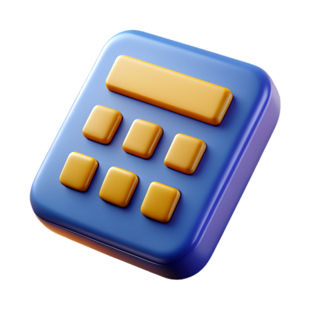 Calculadora  3D Icon