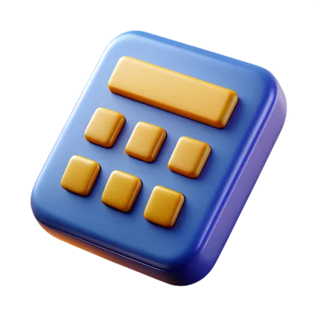 Calculadora  3D Icon