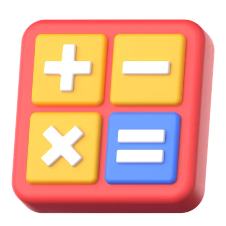 Calculadora  3D Icon