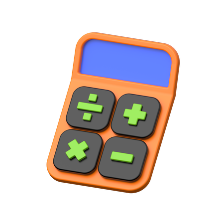 Calculadora  3D Icon