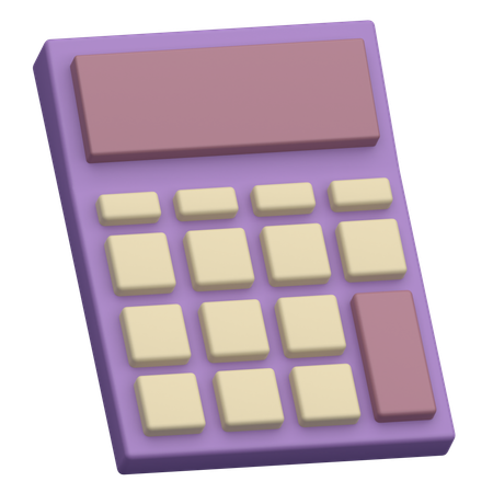 Calculadora  3D Icon