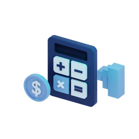 Calculadora  3D Icon