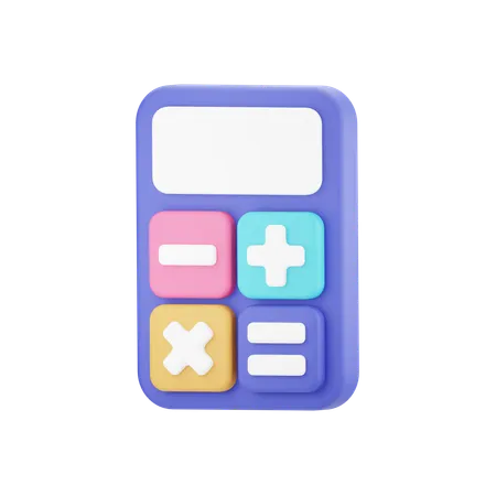 Calculadora  3D Icon