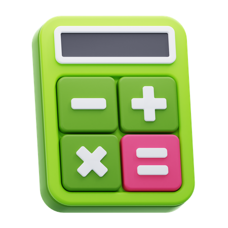 Calculadora  3D Icon