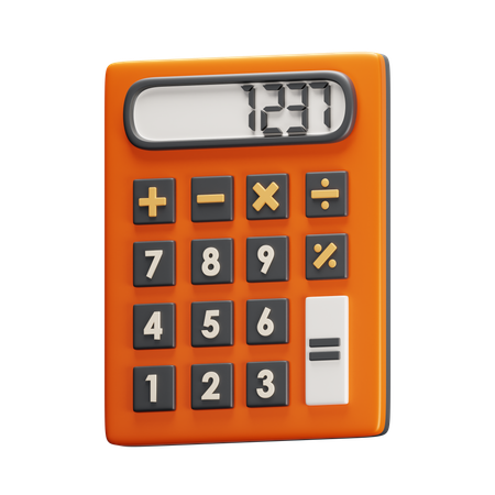 Calculadora  3D Icon