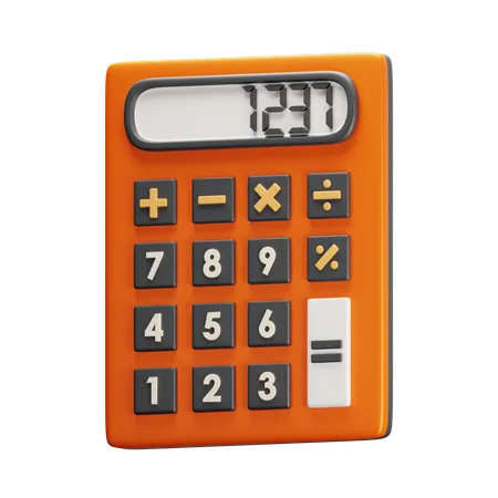 Calculadora  3D Icon