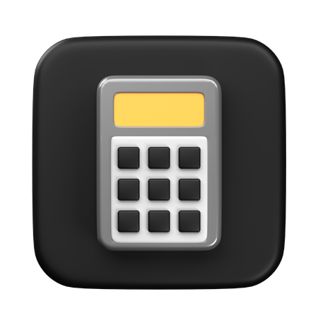 Calculadora  3D Icon