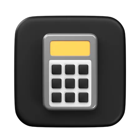 Calculadora  3D Icon