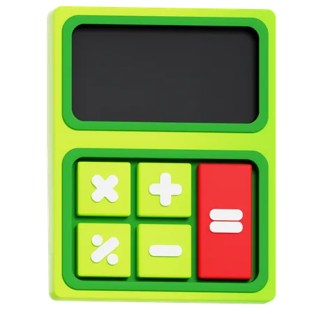 Calculadora  3D Icon