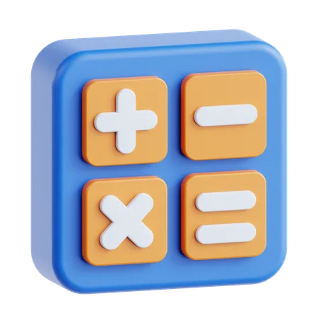 Calculadora  3D Icon