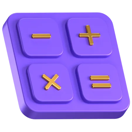 Calculadora  3D Icon