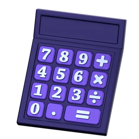 Calculadora  3D Icon