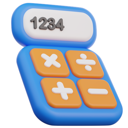 Calculadora  3D Icon