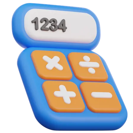 Calculadora  3D Icon