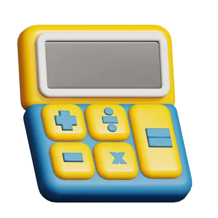 Calculadora  3D Icon