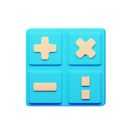 Calculadora  3D Icon