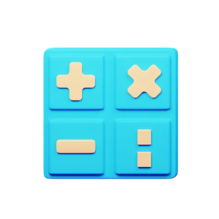 Calculadora  3D Icon