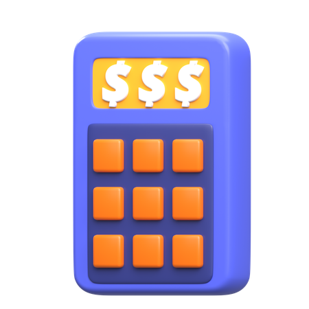 Calculadora  3D Icon