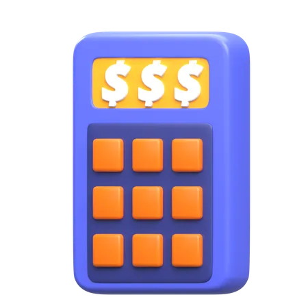 Calculadora  3D Icon