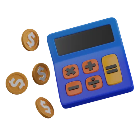 Calculadora  3D Icon