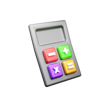 Calculadora  3D Icon