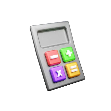 Calculadora  3D Icon