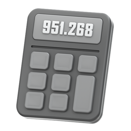 Calculadora  3D Icon