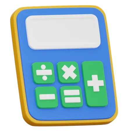 Calculadora  3D Icon