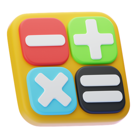 Calculadora  3D Icon