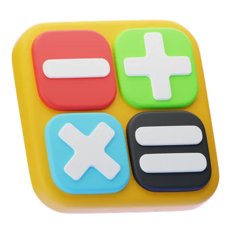 Calculadora  3D Icon