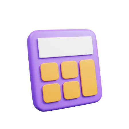 Calculadora  3D Icon