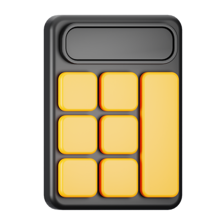 Calculadora  3D Icon