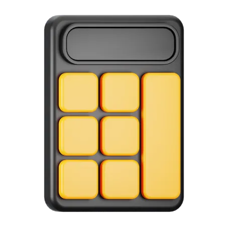 Calculadora  3D Icon