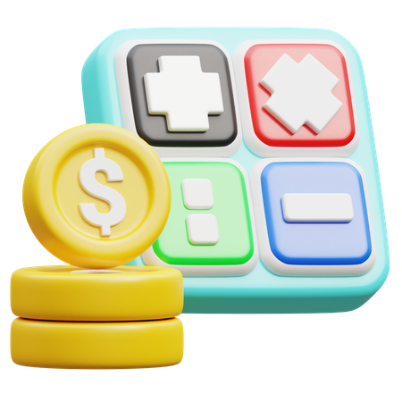 Calculadora  3D Icon