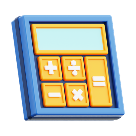 Calculadora  3D Icon