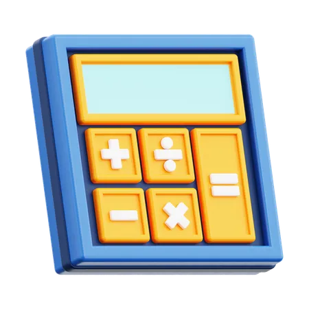 Calculadora  3D Icon