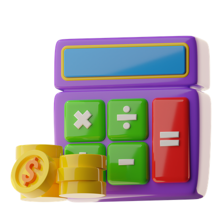 Calculadora  3D Icon