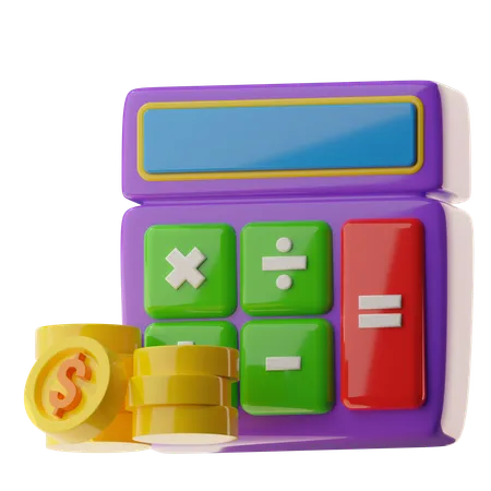 Calculadora  3D Icon