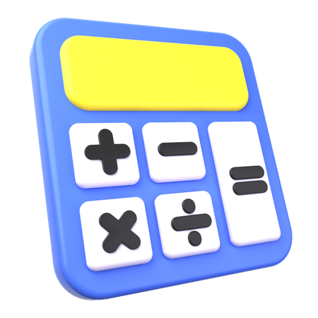 Calculadora  3D Icon