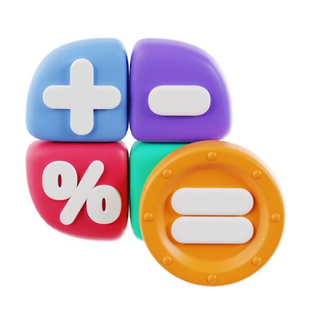 Calculadora  3D Icon