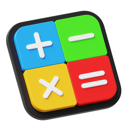 Calculadora  3D Icon