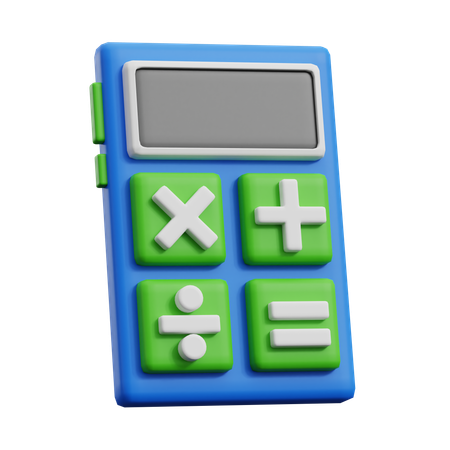 Calculadora  3D Icon