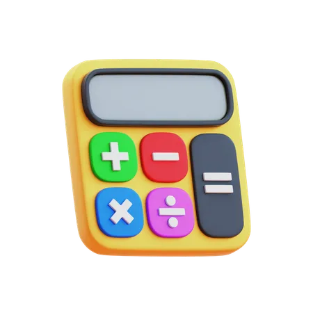 Calculadora  3D Icon