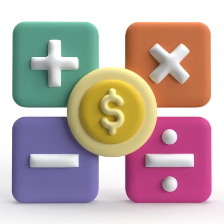 Calculadora  3D Icon