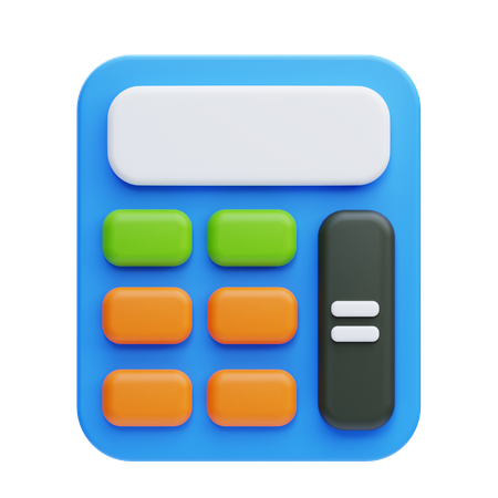 Calculadora  3D Icon